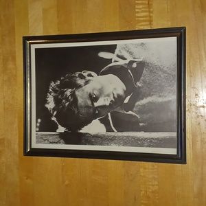 James Dean collectors black and white portrait